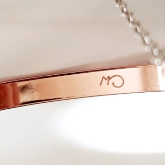 GIRL BOSS Rhinestone Rose Gold Bracelet NWOT! - Picture 7 of 8